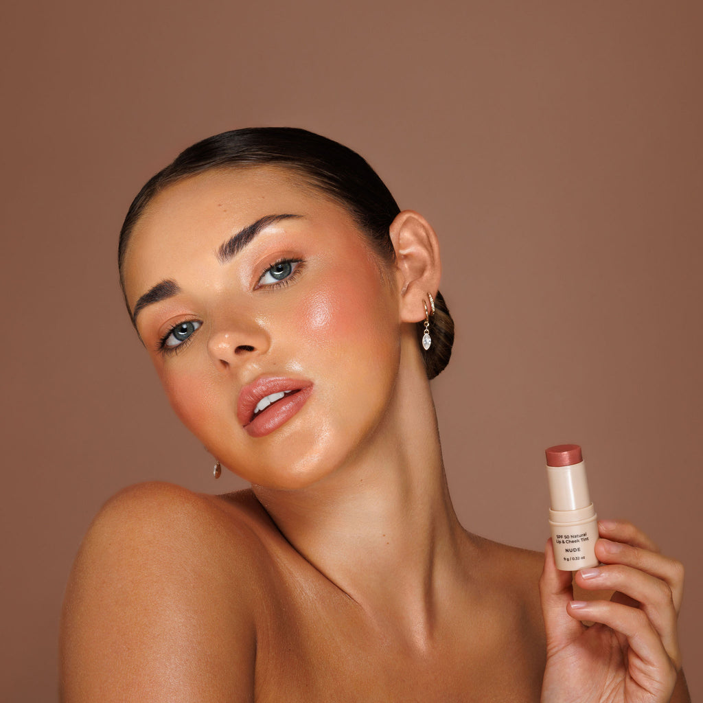 AVOCADO ZINC - SPF 50 NATURAL LIP & CHEEK TINT NUDE - STUDIO JO STORE  