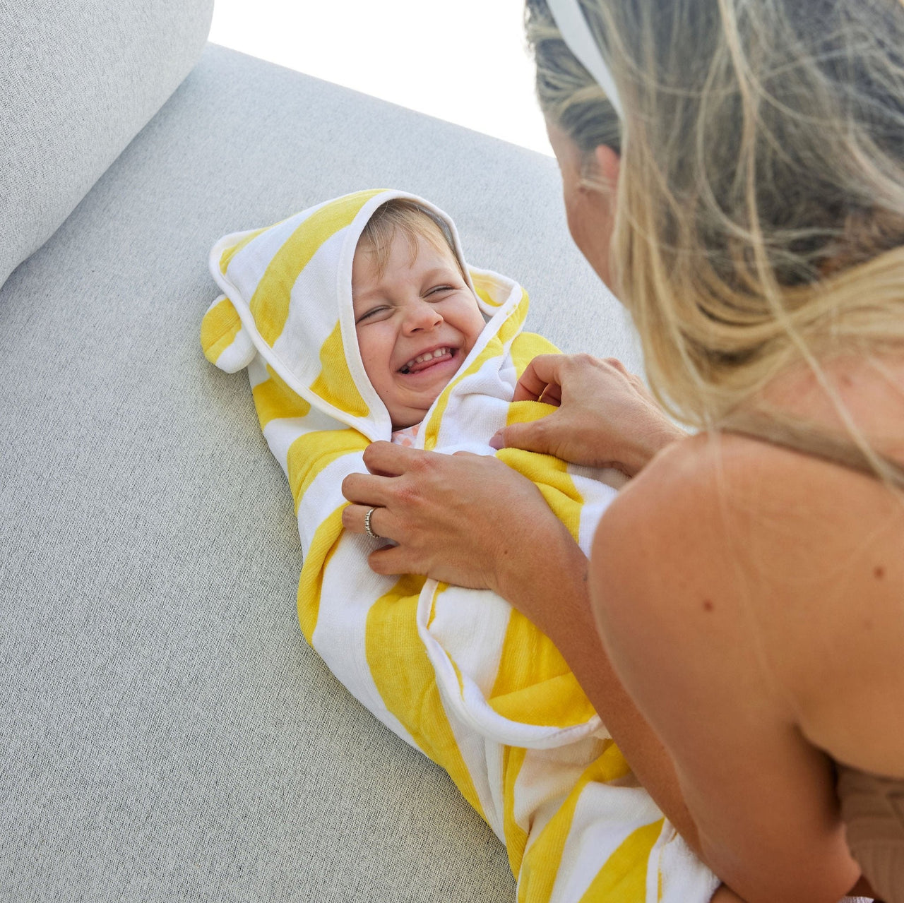 Baby Hooded Towel - STUDIO JO STORE  