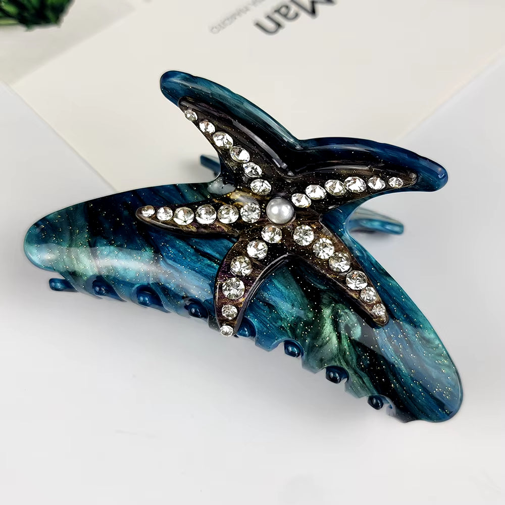 OCEAN INSPIRED ACETATE HAIR CLIPS - STUDIO JO STORE  