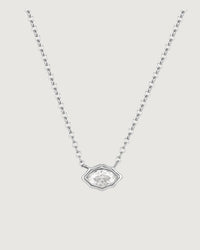 Thumbnail for CHAKRA DIAMOND NECKLACE SILVER