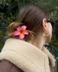 Thumbnail for FRANGIPANI FLOWER HAIR CLIP 8CM MULTI - STUDIO JO STORE  