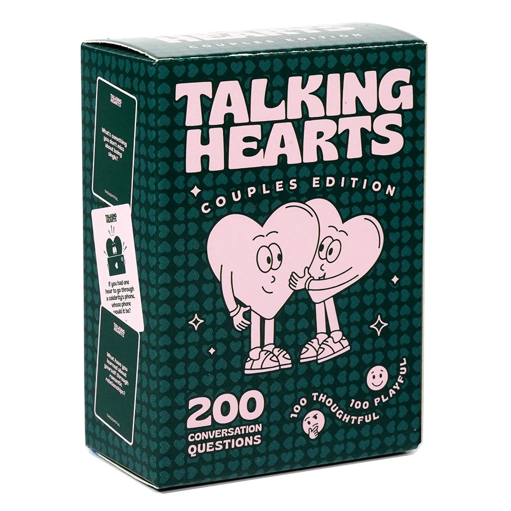 TALKING HEARTS COUPLES CONVERSATION CARD GAME - STUDIO JO STORE  