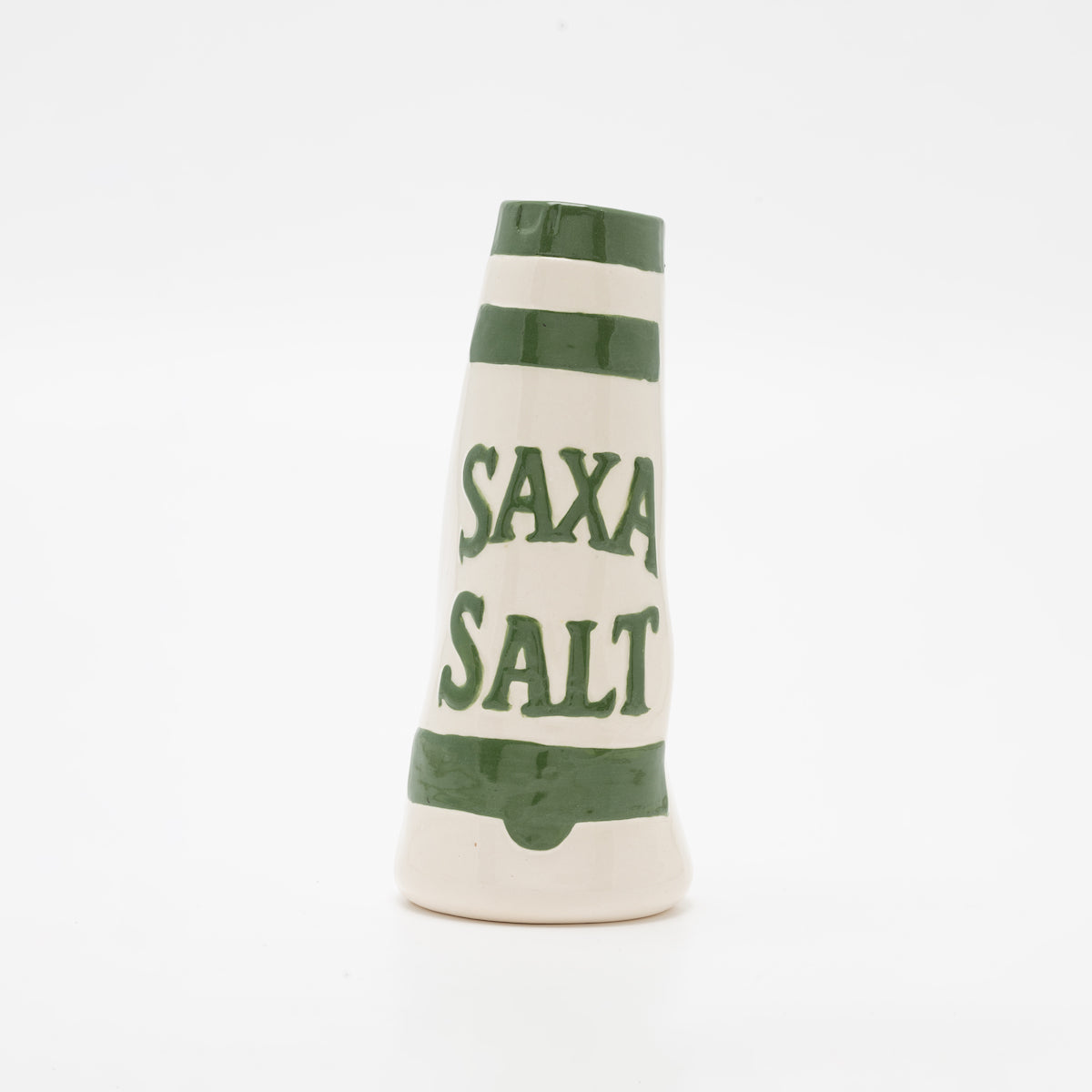 PRE ORDER - The Austin Flowers Saxa Salt Vase Green - STUDIO JO STORE  