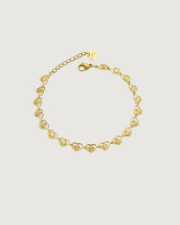 Thumbnail for CUPID HEART CHARM CHAIN BRACELET GOLD