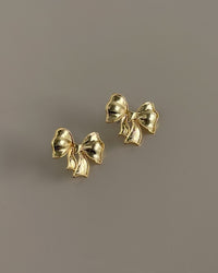 Thumbnail for BOW STUD EARRINGS 18K GOLD PVD - STUDIO JO STORE  