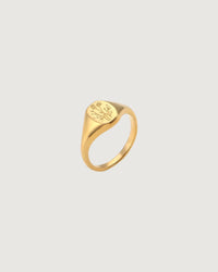 Thumbnail for GOLDEN BLOOM SIGNET RING – 18K GOLD - STUDIO JO STORE  