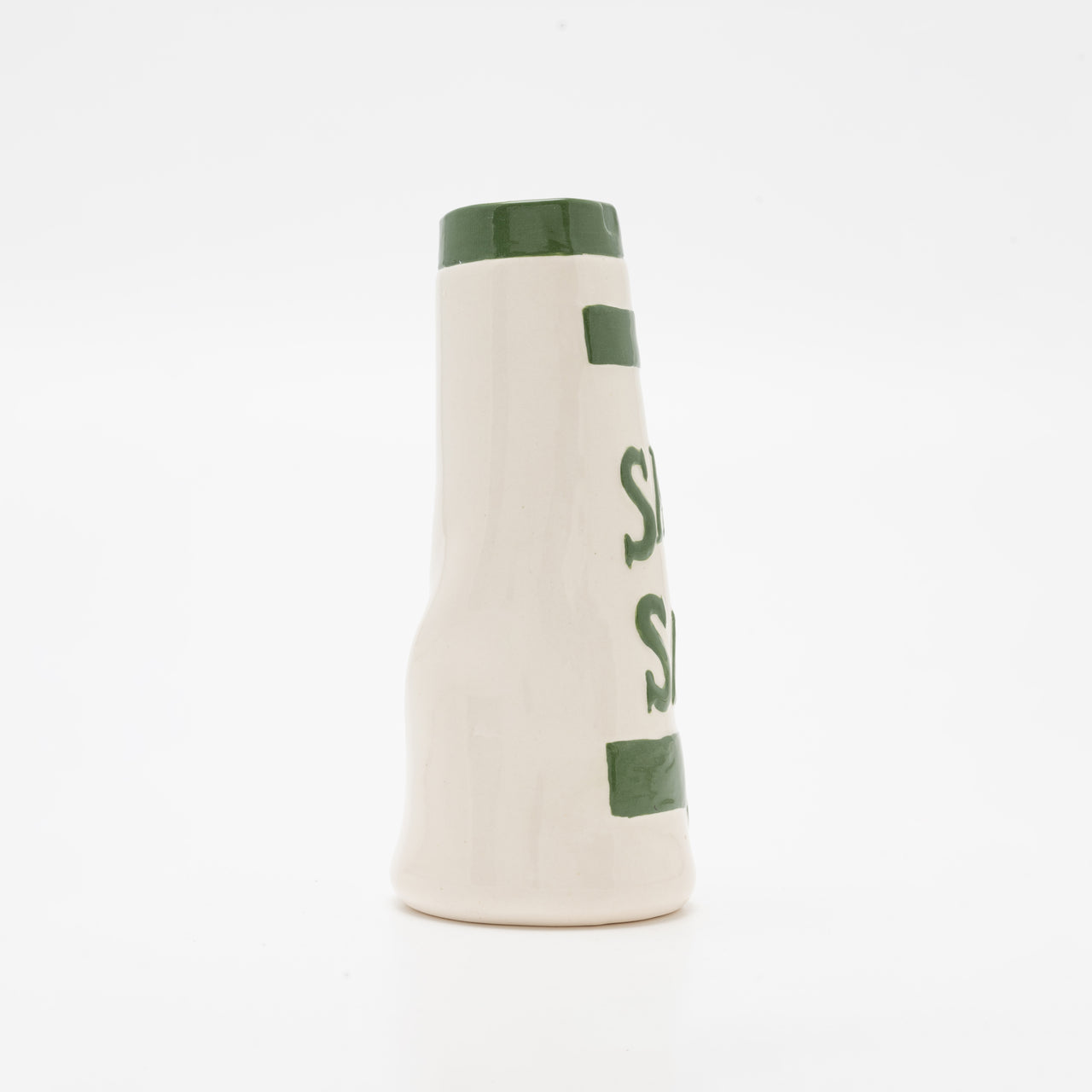 PRE ORDER - The Austin Flowers Saxa Salt Vase Green - STUDIO JO STORE  