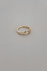 Thumbnail for TWO HEARTS RING GOLD