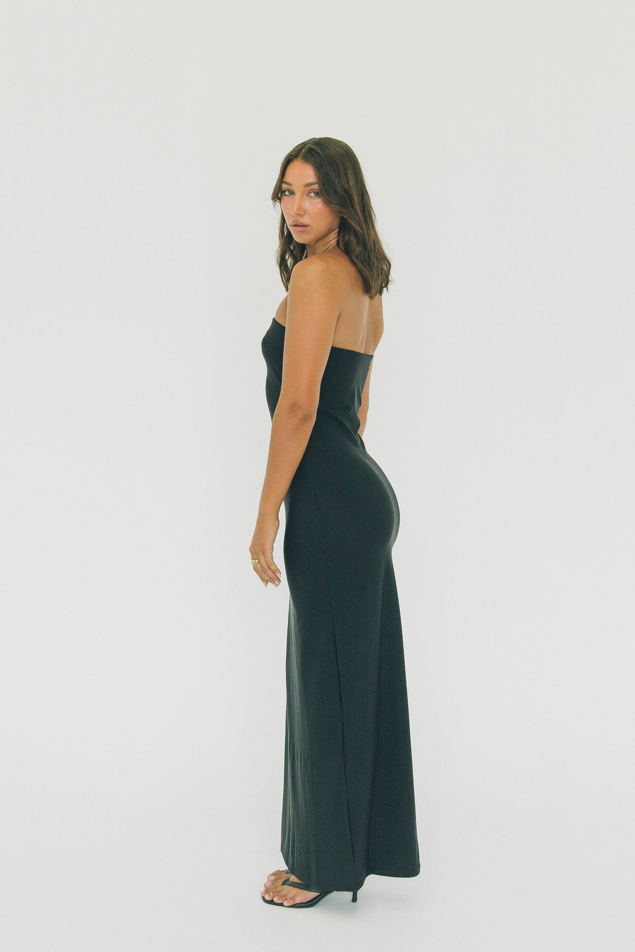 AMAIA THE LABEL - SHANAE DRESS BLACK - STUDIO JO STORE  