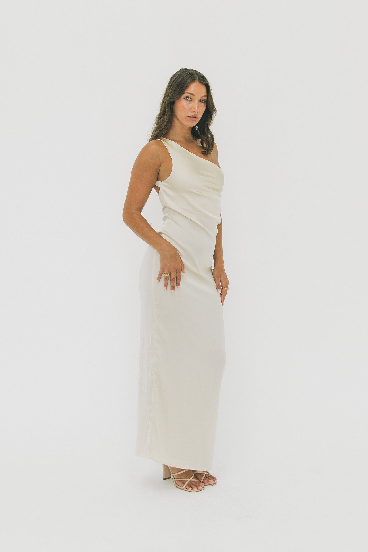 Amaia The Label Imani Dress Champagne