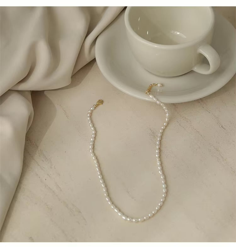 FRESH WATER BAROQUE PEARL CHOKER NECKLACE - STUDIO JO STORE  