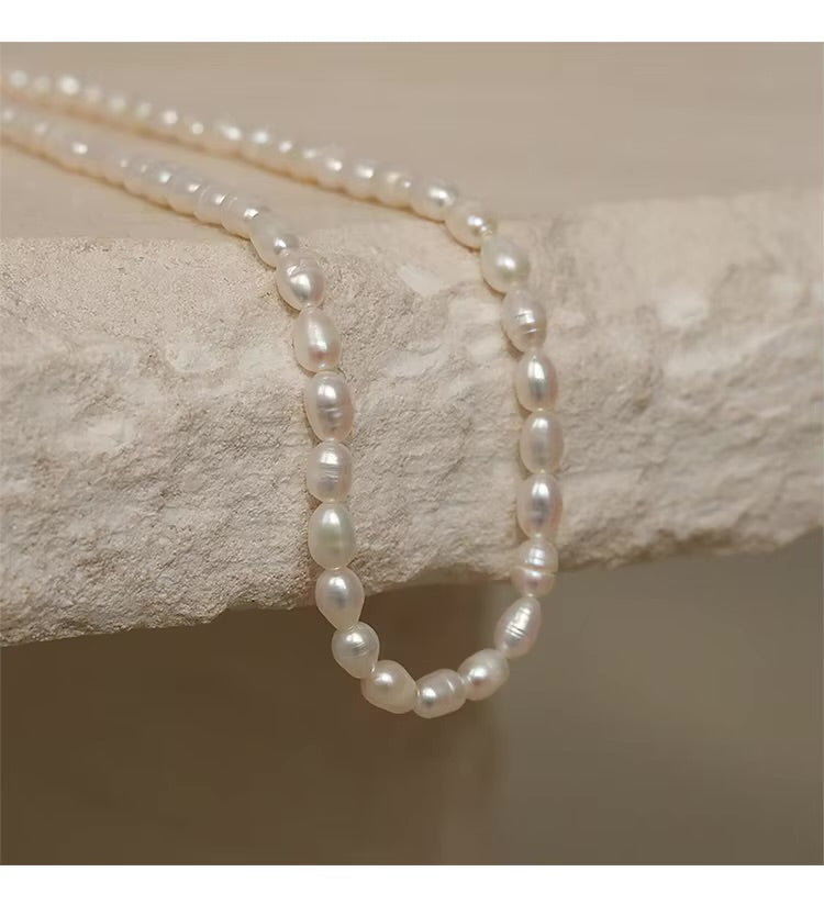 FRESH WATER BAROQUE PEARL CHOKER NECKLACE - STUDIO JO STORE  