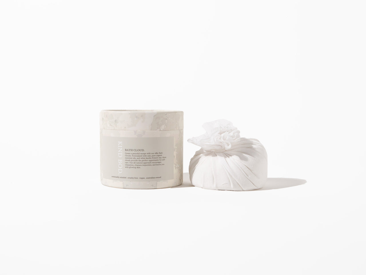 KIND BOD ORGANIC CLAY BATH CLOUD - LAVENDER - FRANKINCENSE - BERGAMOT - STUDIO JO STORE  