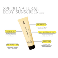 Thumbnail for AVOCADO ZINC  SPF 30 NATURAL BODY SUNSCREEN