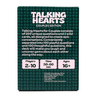 Thumbnail for TALKING HEARTS COUPLES CONVERSATION CARD GAME - STUDIO JO STORE  