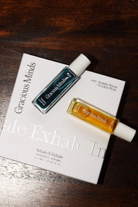 Thumbnail for GRACIOUS MINDS - INHALE EXHALE THERAPEUTIC PERFUME SET - STUDIO JO STORE  