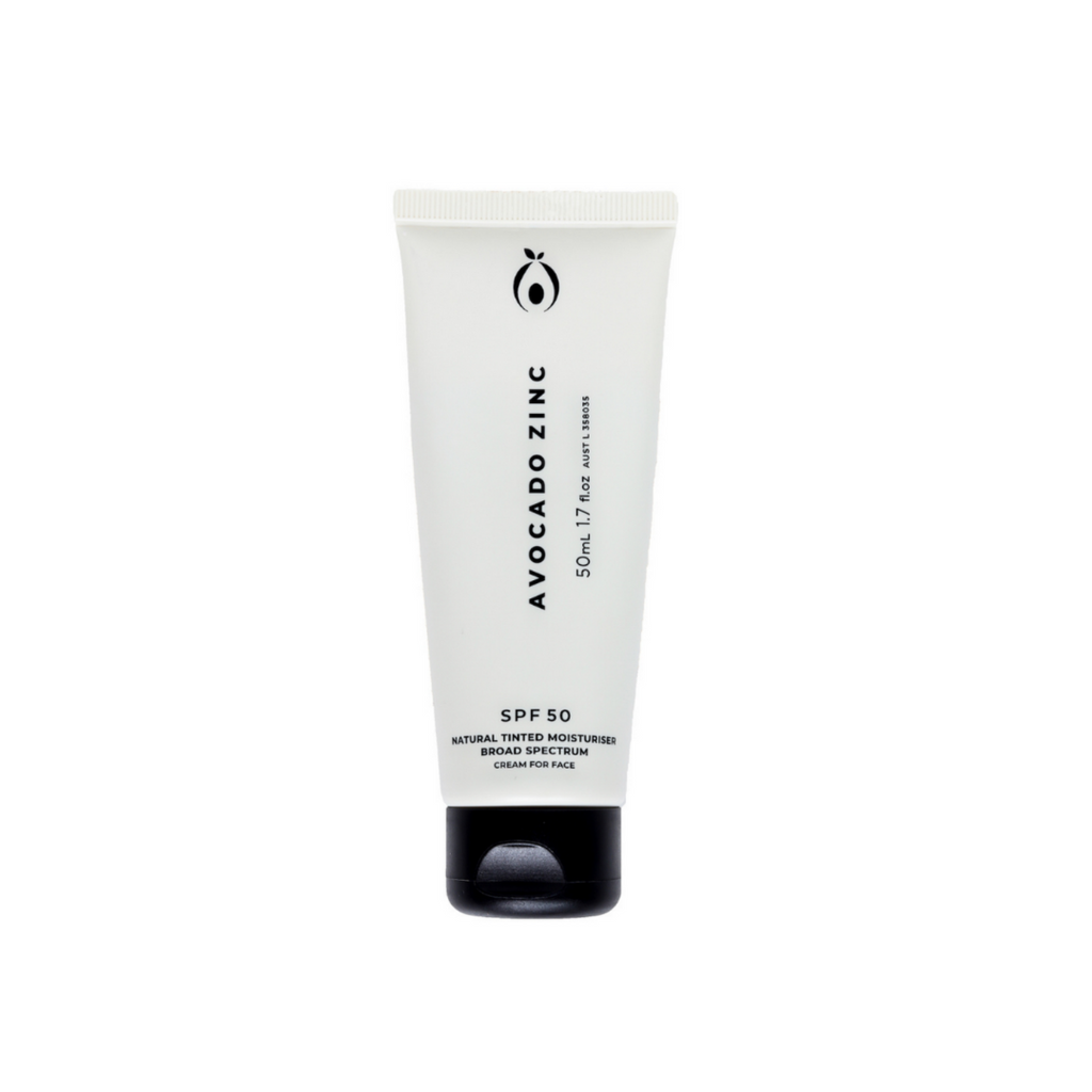 AVOCADO ZINC  SPF 50 NATURAL TINTED MOISTURISER